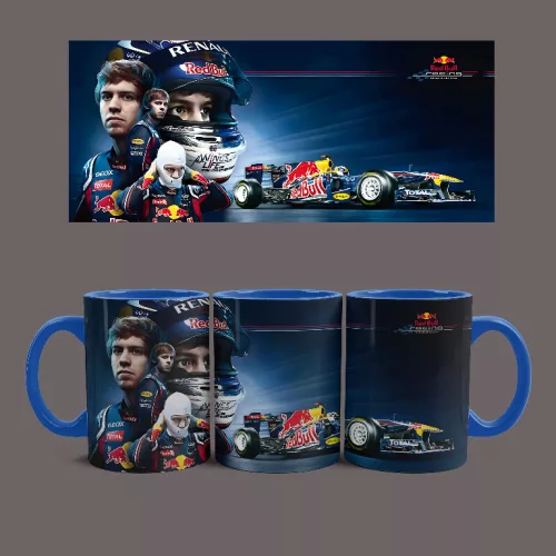 Sebastian Vettel bögre (Kék)