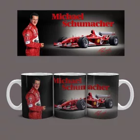 Michael Schumacher bögre (Fehér)