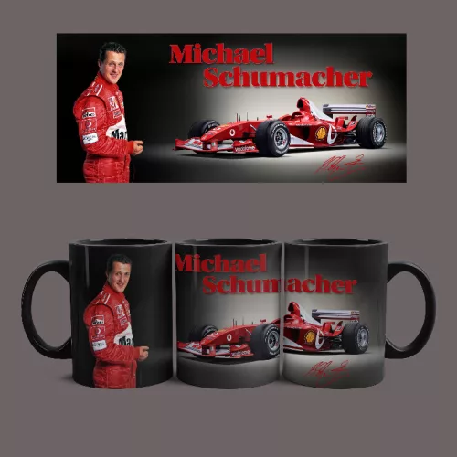 Michael Schumacher bögre (Fekete)