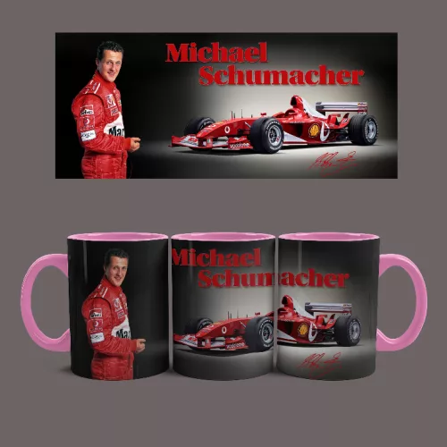 Michael Schumacher bögre (Rózsaszín)
