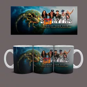 Scorpions Tour bögre (Fehér)