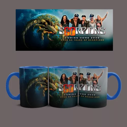 Scorpions Tour bögre (Kék)