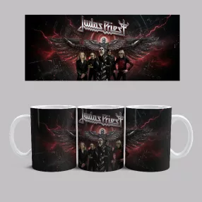 Judas Priest band bögre (Fehér)