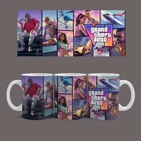 GTA VI bögre (Fehér)