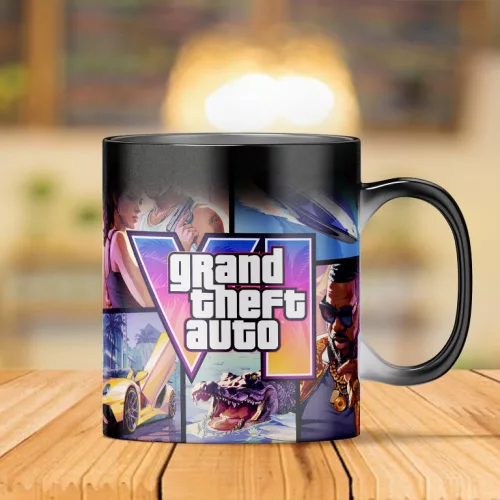 GTA VI bögre (Hőre változó)