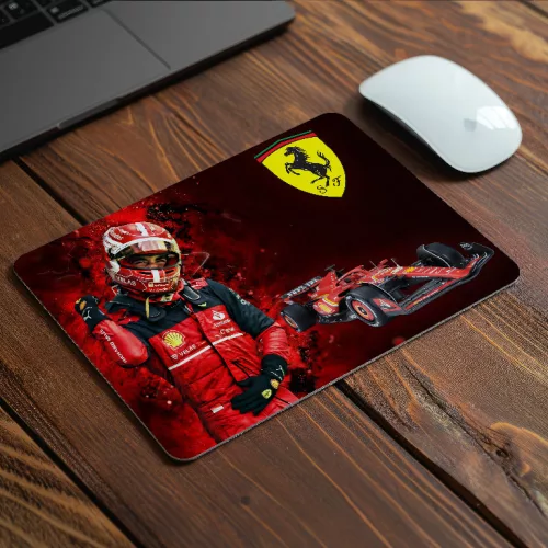 Ferrari - Leclerc hajlékony egérpad
