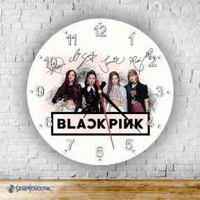BlackPink Splash  kör alakú falióra