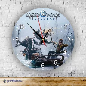 God Of War - Ragnarök  kör alakú falióra