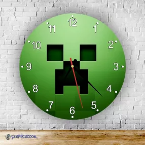 Minecraft - Creeper  kör alakú falióra