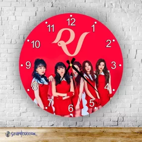 Red Velvet  kör alakú falióra
