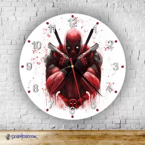 Deadpool  kör alakú falióra