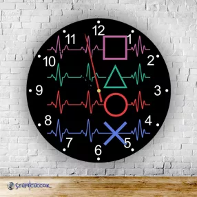 Playstation heartbit  kör alakú falióra