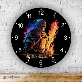 Dark Souls Bonfire Lit  kör alakú falióra