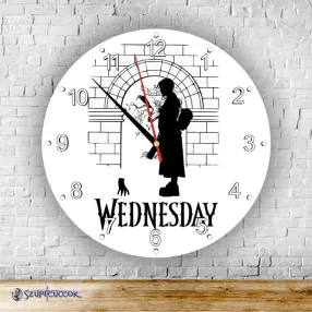 Wednesday grafika   kör alakú falióra