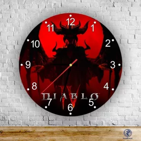 Diablo IV. Lilith siluette  kör alakú falióra