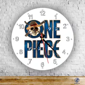 One Piece Logo  kör alakú falióra
