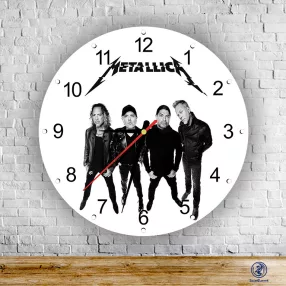 Metallica -  kör alakú falióra