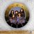 Deep Purple -  kör alakú falióra