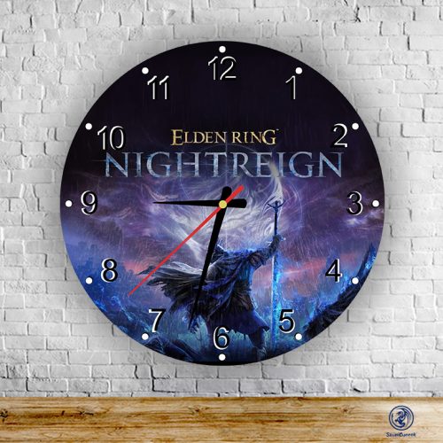 Elden Ring Nightreign kör alakú üveg falióra