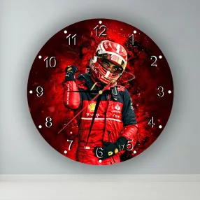 Ferrari - Leclerc kör alakú falióra