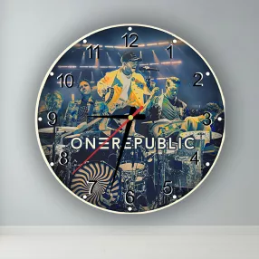 OneRepublic -  kör alakú falióra