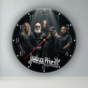 Judas Priest band -  kör alakú falióra