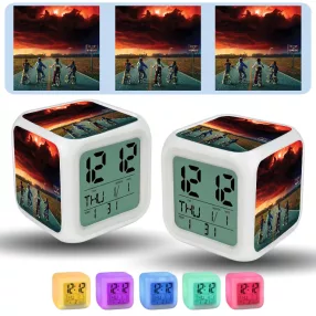   Stranger Things Mind Flayer színváltós világító ébresztő óra