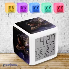   Forspoken Frey's magic színváltós világító ébresztő óra