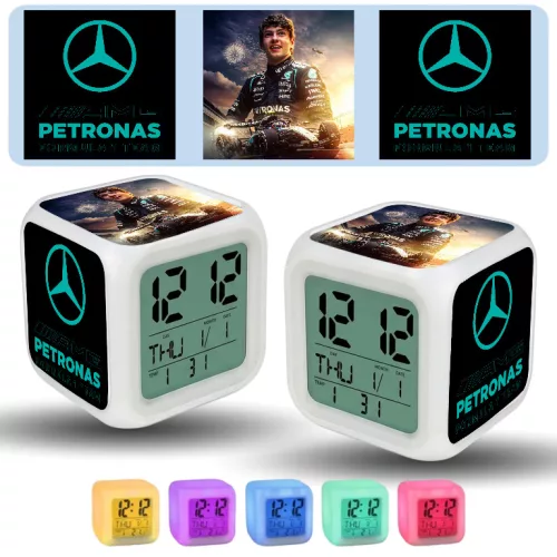 Mercedes Benz - Antonelli világító ébresztő óra