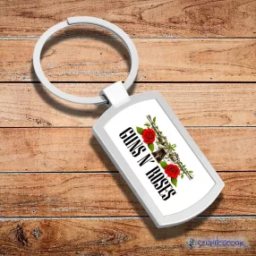 Guns N Roses logo fém kulcstartó