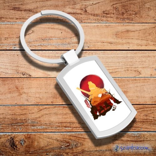 Sekiro siluette kulcstartó