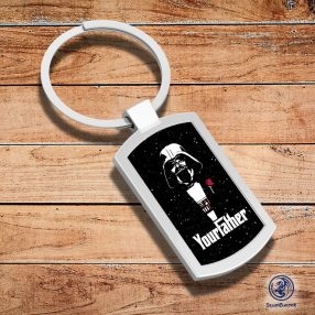 A leg-leg-leg legjobb apuka  fém kulcstartó