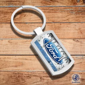 Ford splash fém kulcstartó