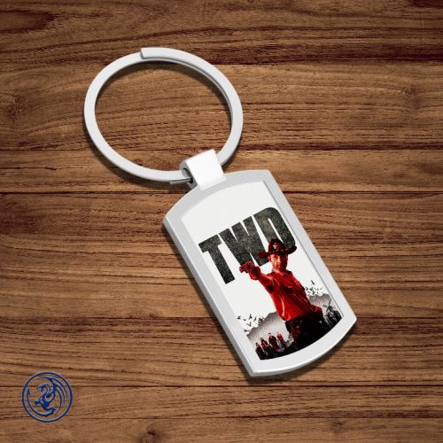 The Walking Dead fém kulcstartó