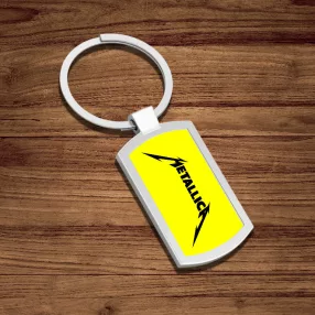 Metallica - Logo fém kulcstartó