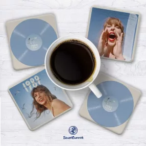   Taylor Swift - 1989 Taylors Version poháralátét szett (4db)