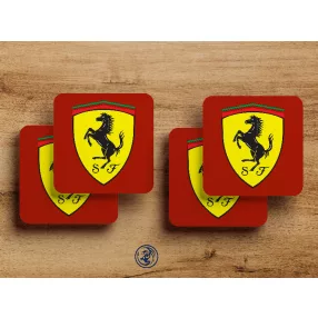 Ferrari poháralátét szett (4db)