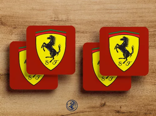 Ferrari poháralátét szett (4db)
