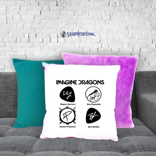 Imagine Dragons plüss párnahuzat (több színben)
