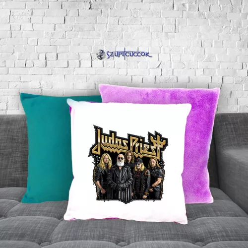 Judas Priest band plüss párnahuzat (több színben)