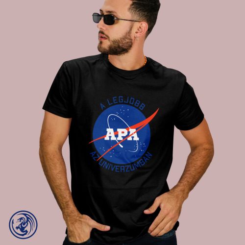 Apák napja - A legjobb Apa az Univerzumban férfi póló