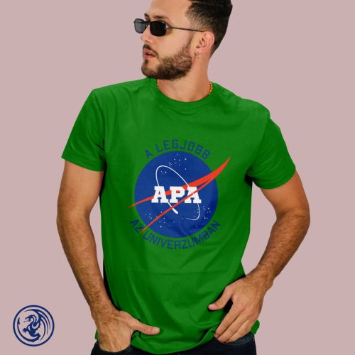 Apák napja - A legjobb Apa az Univerzumban férfi póló