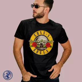 Gun's N Roses  logó férfi póló