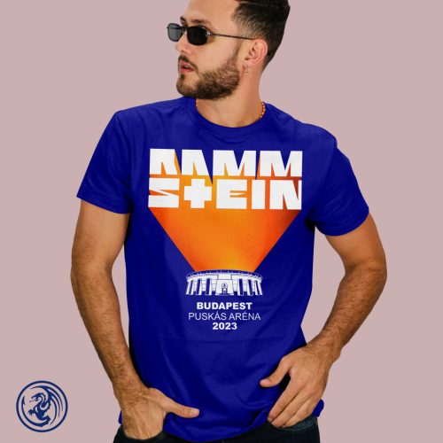 Rammstein – Puskás Aréna 2023 férfi póló