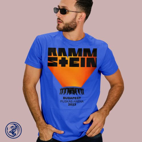 Rammstein – Puskás Aréna 2023 férfi póló