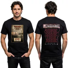 Scorpions Tour Budapest férfi póló