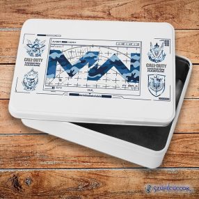   Call of Duty - Modern Warfare fractions fém szendvicsdoboz (tároló doboz)