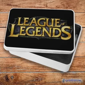 League Of Legends logó fém szendvicsdoboz (tároló doboz)