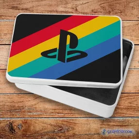 Playstation retro fém szendvicsdoboz (tároló doboz)