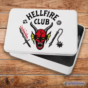   Stranger Things - Hellfire Club fém szendvicsdoboz (tároló doboz)